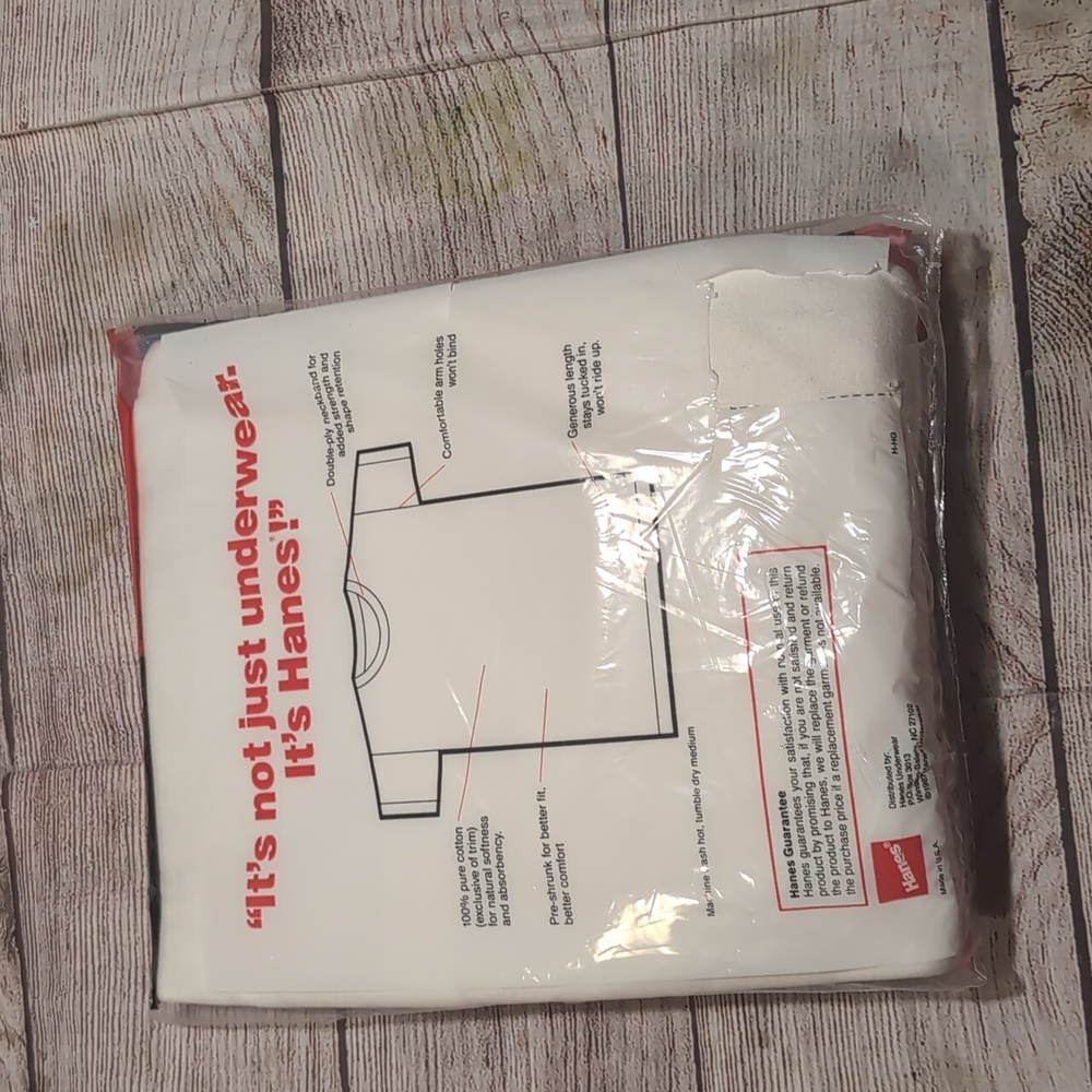Hanes Vintage Crew Neck 100% Cotton T-shirts Preshrunk 1987 Size M - Picture 5 of 11